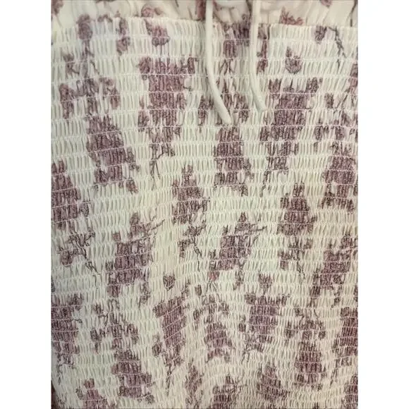 Cistar New York Floral Print Smocked Waist Dress - Picture 4 of 9